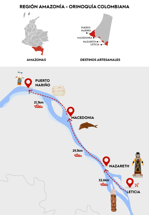 Imagen del mapa de Ruta Amazonas