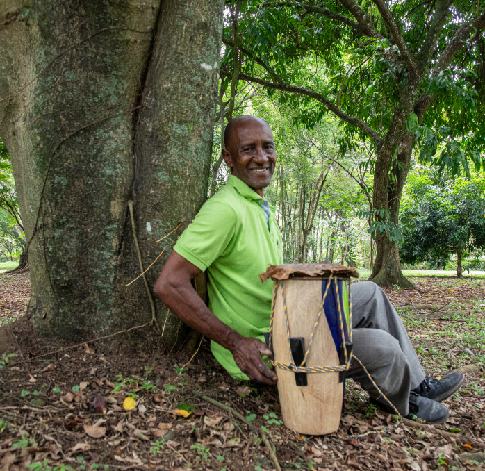 Imagen del artesano Addo Possu