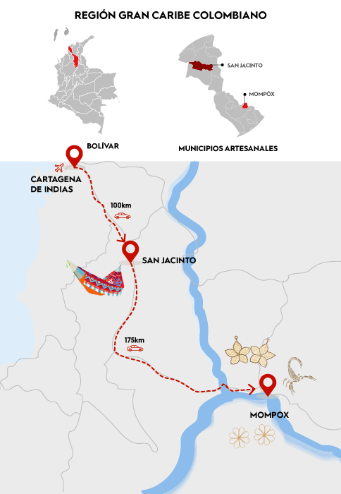 Imagen del mapa de Ruta Río Magdalena