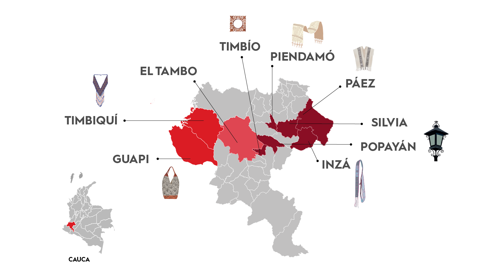 Imagen del mapa de Ruta Cauca Patrimonial