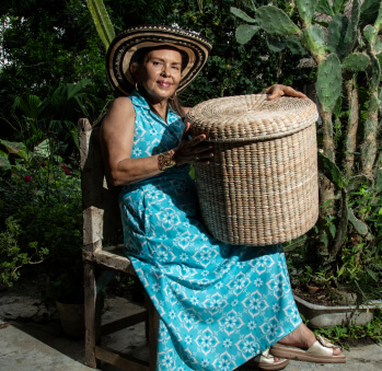 Imagen del artesano Rosa Flórez
