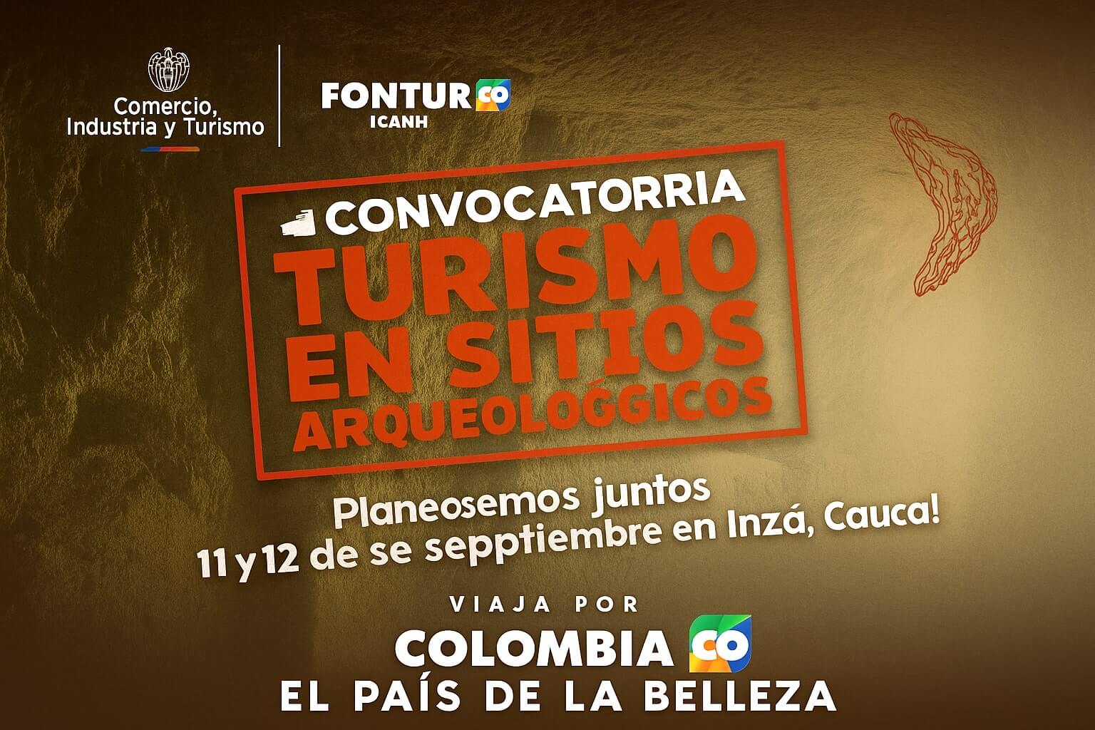 imagen de evento Convocatoria – Turismo en Sitios Arqueológicos