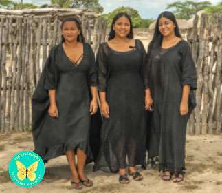 Imagen del artesano Ixela, Blanca y Ángela Sabino Acosta