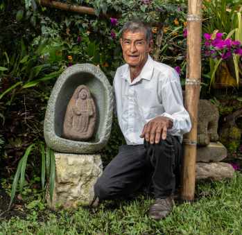 Imagen del artesano Julián Díaz