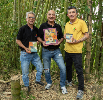 Imagen del artesano Familia Martínez, Julián Neider, Diego y Wilmar
