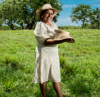 Imagen del artesano Lidia Beleño
