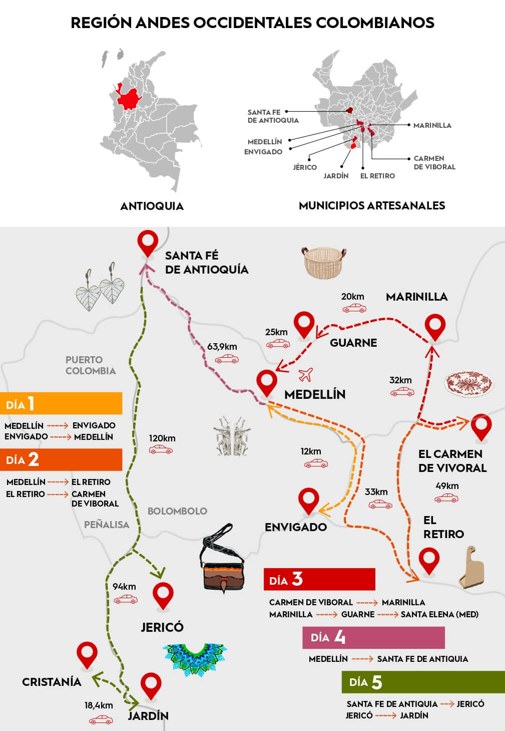 Imagen del mapa de Ruta Antioquia