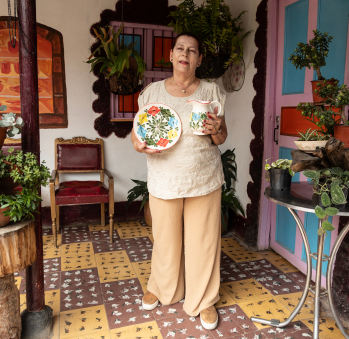 Imagen del artesano Martha Olivia Betancur