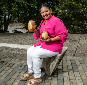 Imagen del artesano Maria Marulanda