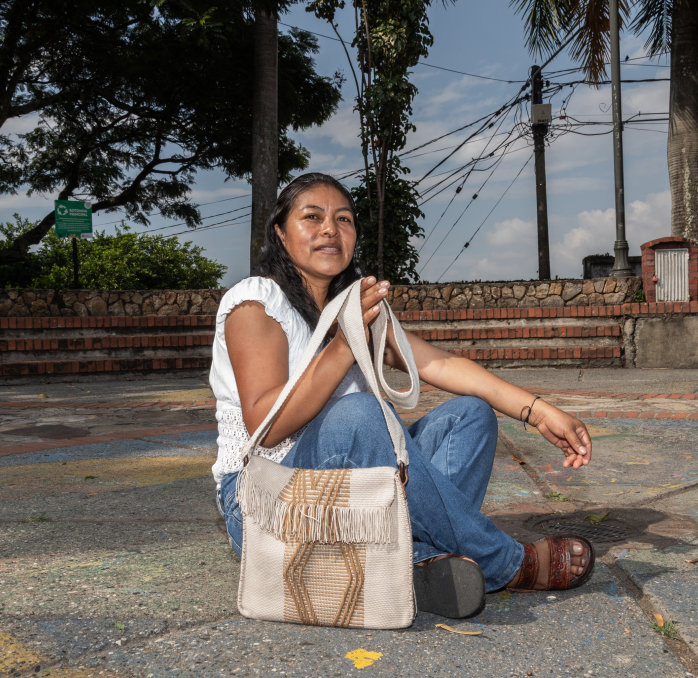 Imagen del artesano María Lucila Peña
