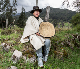 Imagen del artesano Nelcy Leonor Rincón