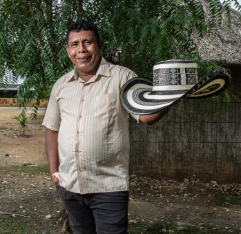 Imagen del artesano Rangel Antonio Benitez