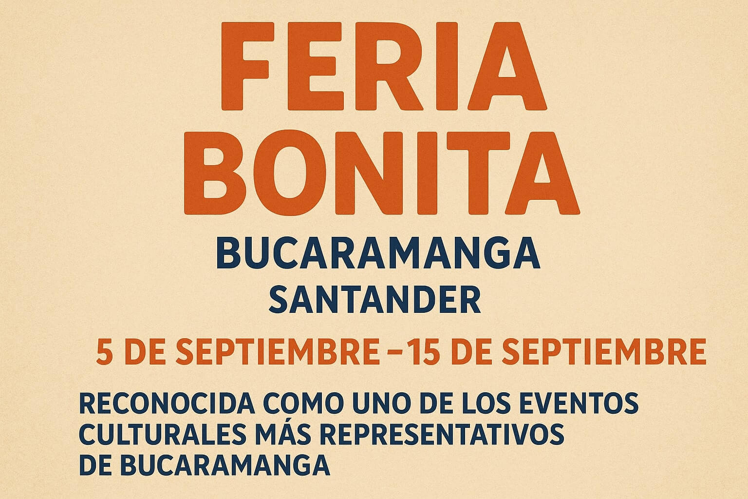 imagen de evento Feria Bonita