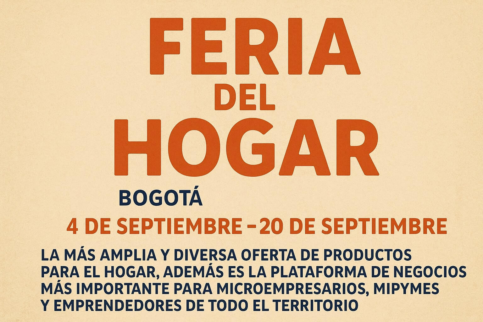 imagen de evento Feria del Hogar