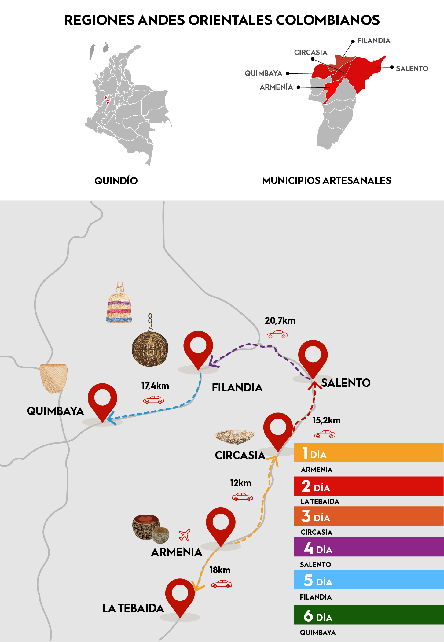 Imagen del mapa de Ruta Quindío