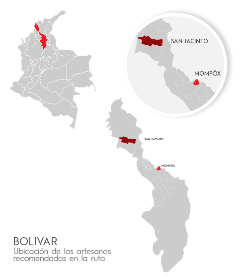 Imagen del mapa de Ruta Río Magdalena