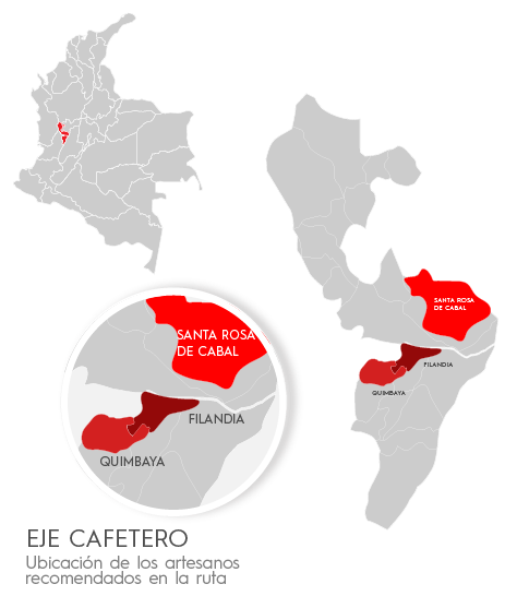 Imagen del mapa de Ruta del Café